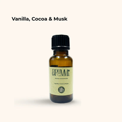 Aroma Vainilla, Cocoa y Almizcle Brummé