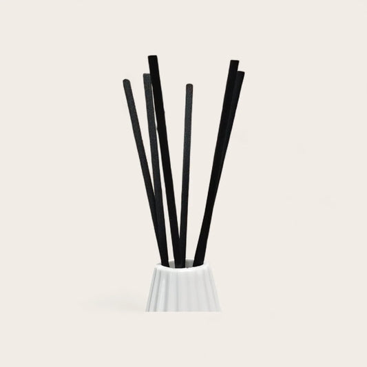 Varillas negras para difusor 4mm, 6 unidades
